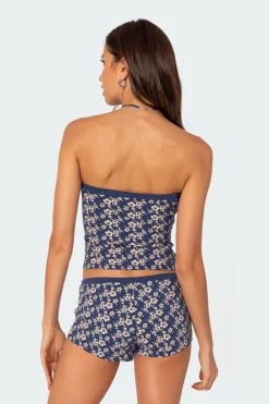 Flower Power Tube Top
