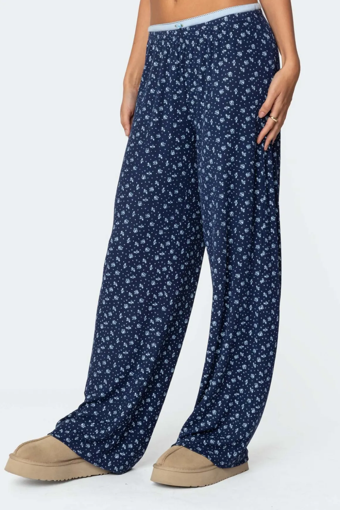 Flowerbed Layered Pants