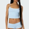 Follow Ur Heart Printed Tank Top