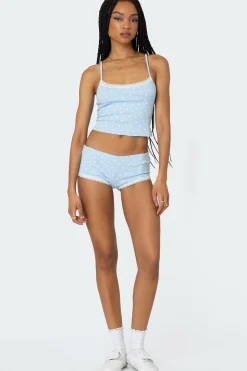 Follow Ur Heart Printed Tank Top