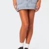Foxx Denim Mini Skirt