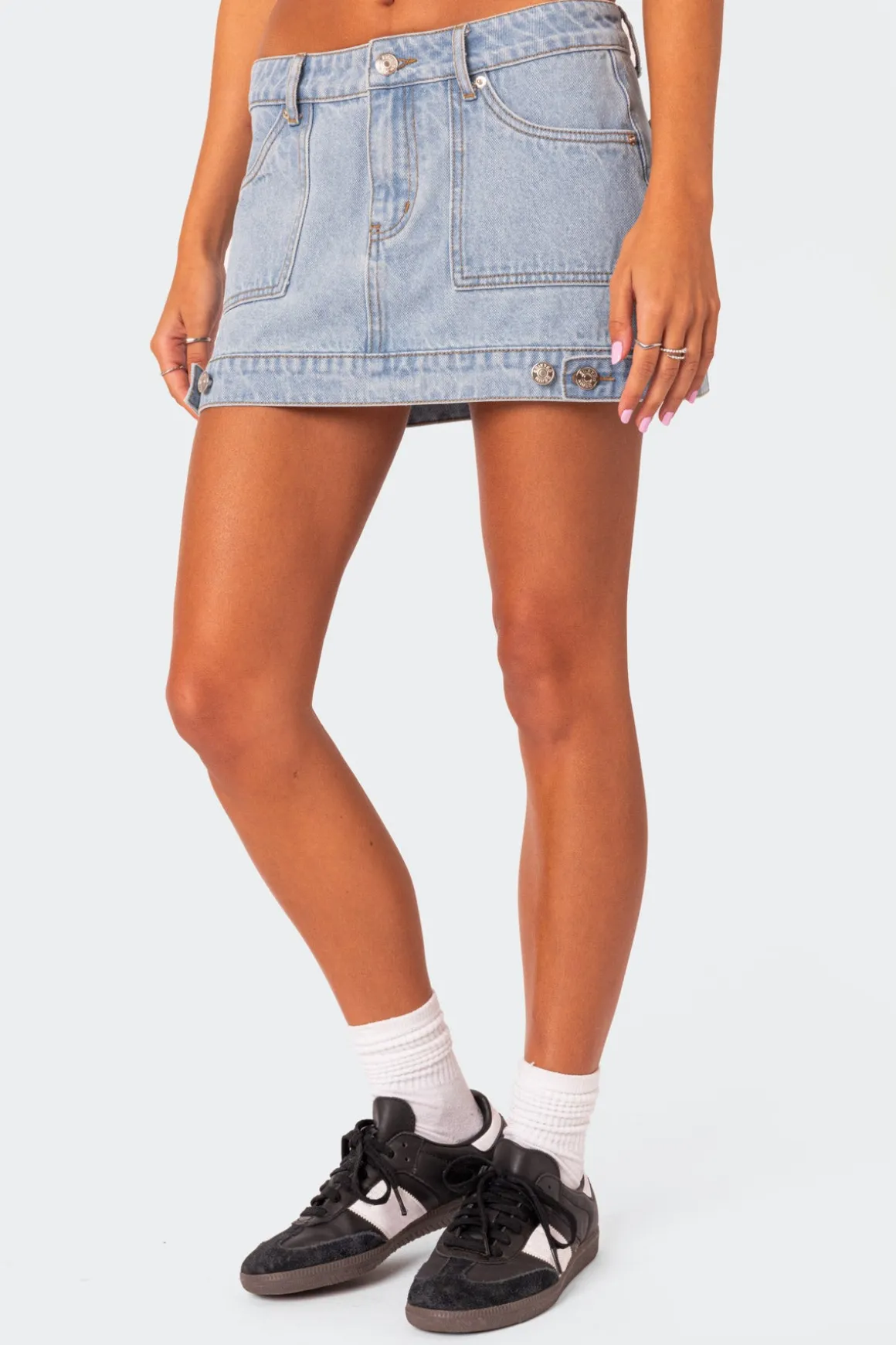 Foxx Denim Mini Skirt