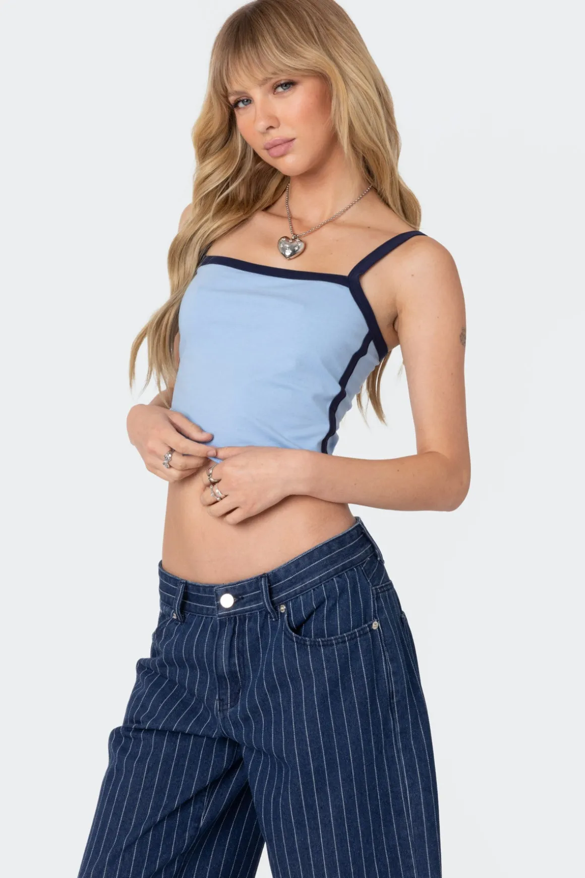 Francesca Contrast Tank Top