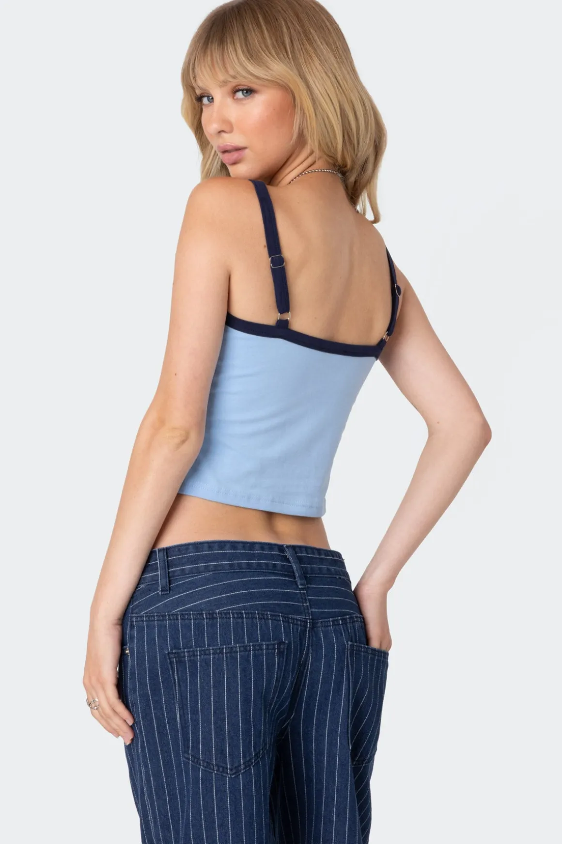 Francesca Contrast Tank Top