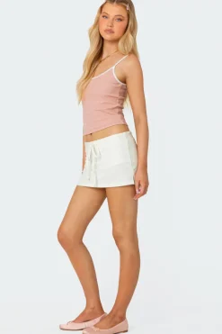 Franky Ribbed Contrast Tank Top