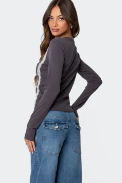 Frenchy Long Sleeve T Shirt
