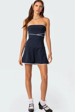 Freya Contrast Mini Dress