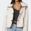 Frost Oversized Faux Shearling Jacket