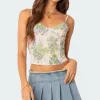 Garden Party Printed Corset