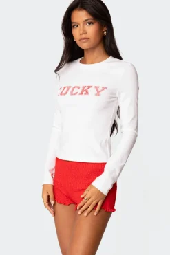 Get Lucky Long Sleeve T Shirt