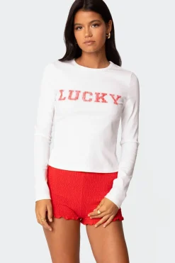 Get Lucky Long Sleeve T Shirt