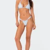 Gingham Bikini Bottom