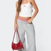 Gingham Boxer Detail Sweatpants