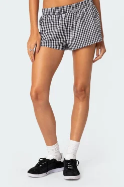 Gingham Boxer Shorts
