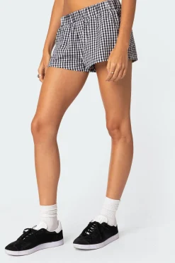 Gingham Boxer Shorts