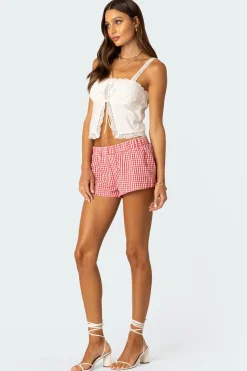 Gingham Boxer Shorts