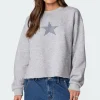 Gingham Star Sweatshirt