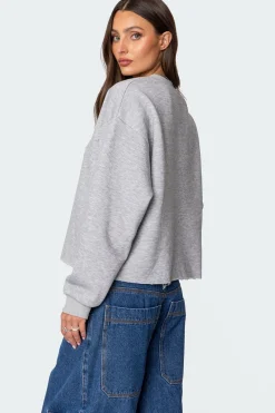 Gingham Star Sweatshirt