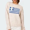 Greece Oversized Chunky Knit Sweater