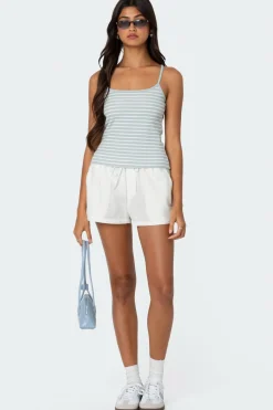 Gretta Striped Ribbed Tank Top