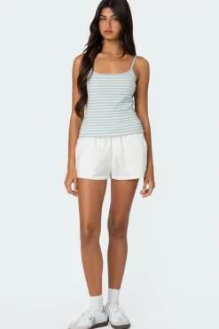 Gretta Striped Ribbed Tank Top