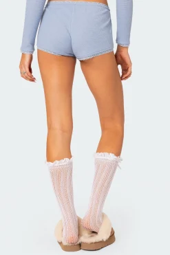 Grwm Waffle Micro Shorts