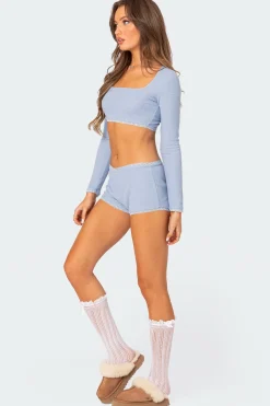 Grwm Waffle Micro Shorts