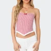 Hamilton Pinstripe Poplin Corset