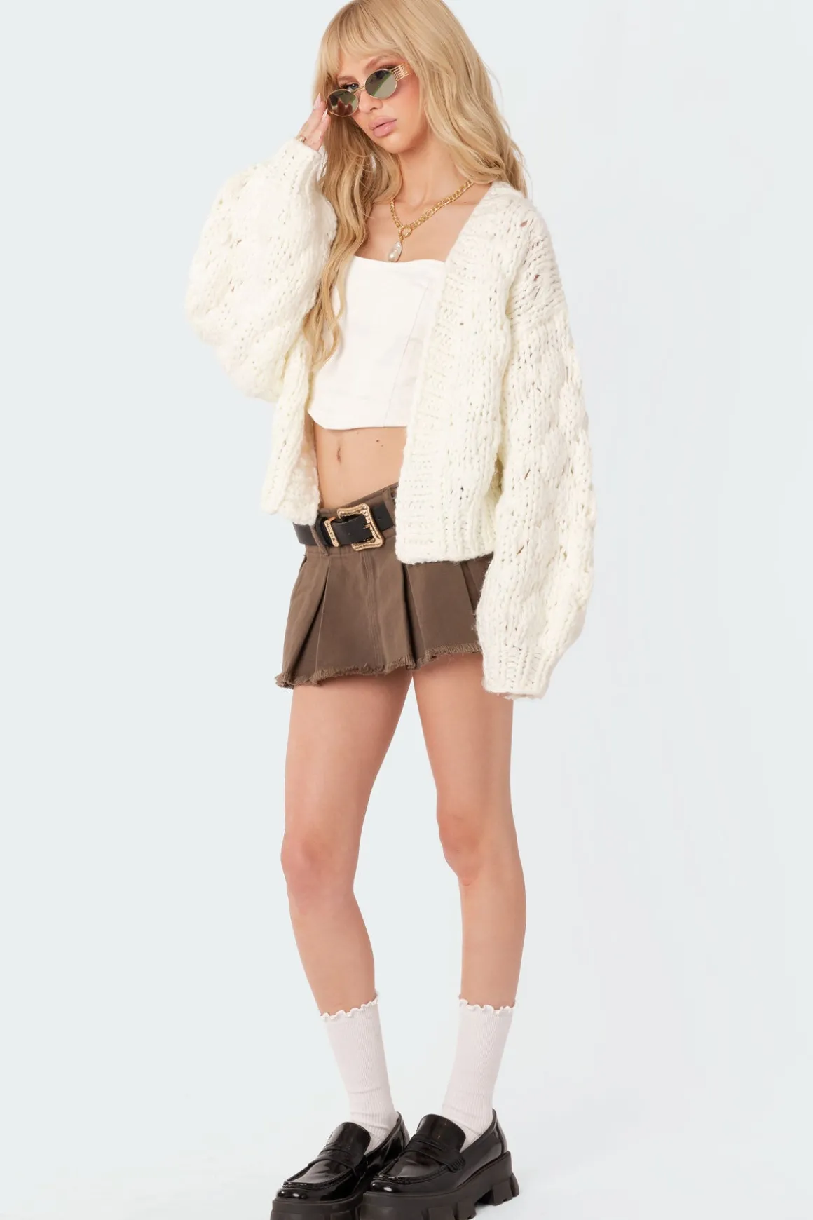 Handmade Chunky Knit Cardigan