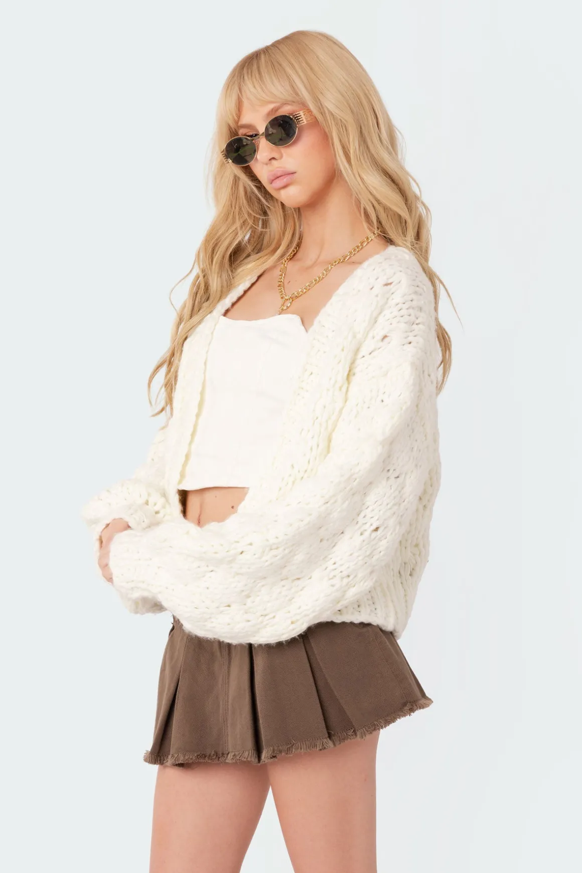 Handmade Chunky Knit Cardigan