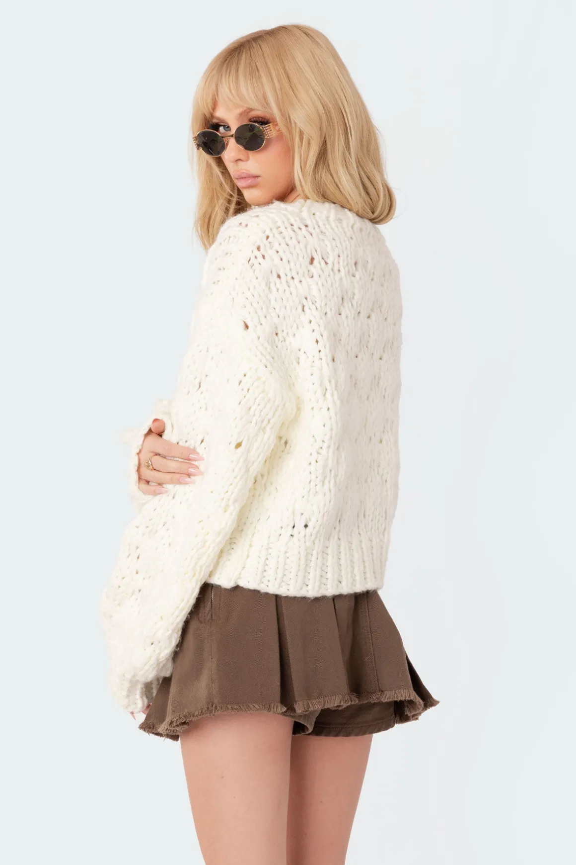 Handmade Chunky Knit Cardigan