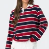 Hanna Striped Collared Shirt