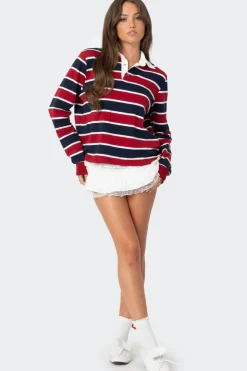 Hanna Striped Collared Shirt