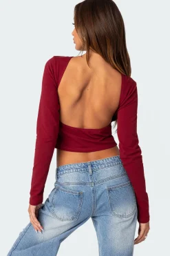 Haven Open Back Top