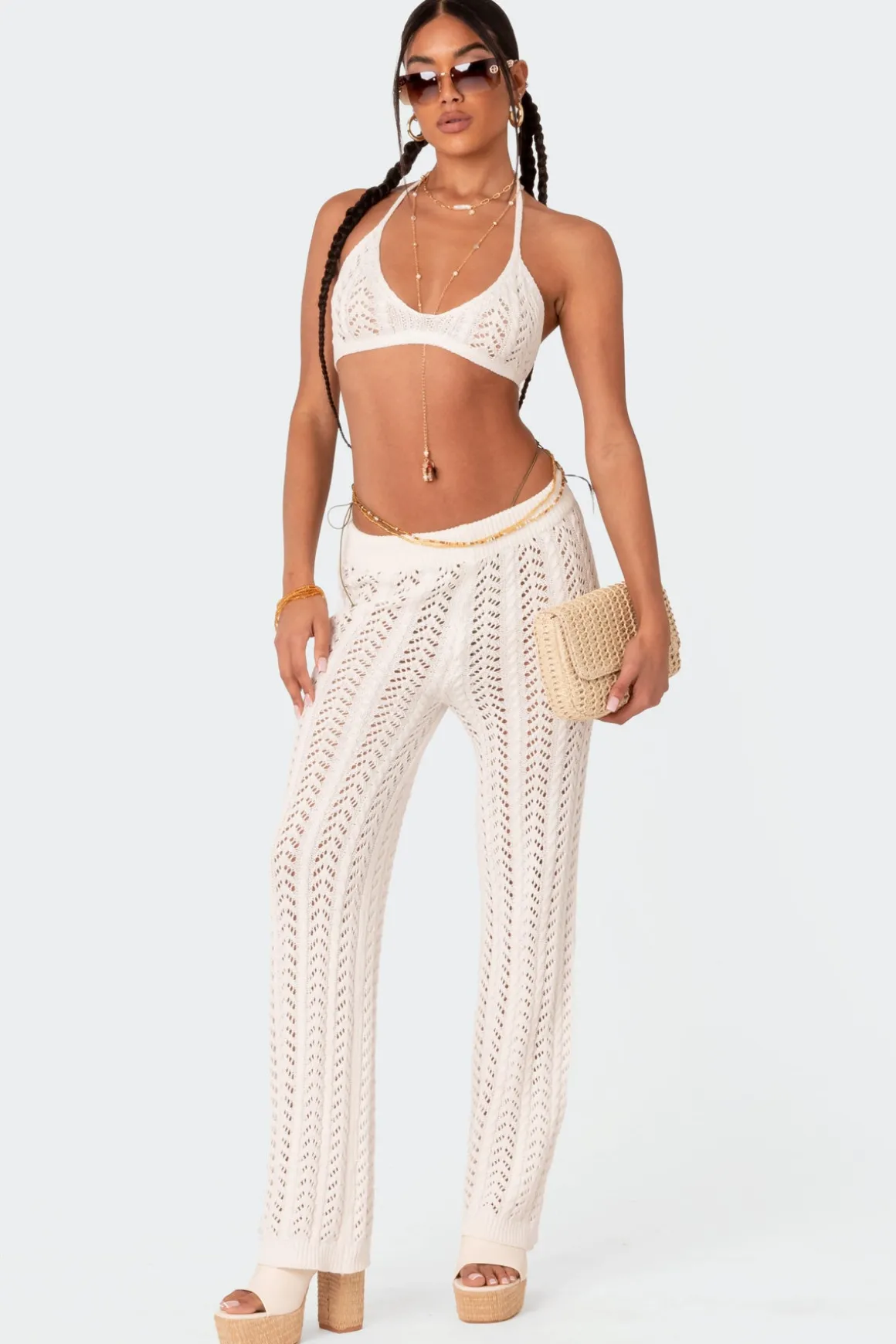 Hazel Crochet Bra Top