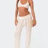 Hazel Crochet Pants