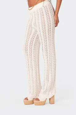 Hazel Crochet Pants
