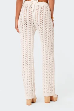 Hazel Crochet Pants