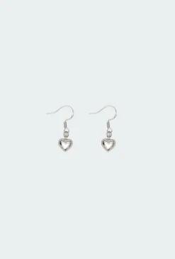 Heart Drop Earrings
