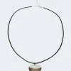 Heart Locket Cord Necklace