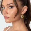 Heart Locket Earrings