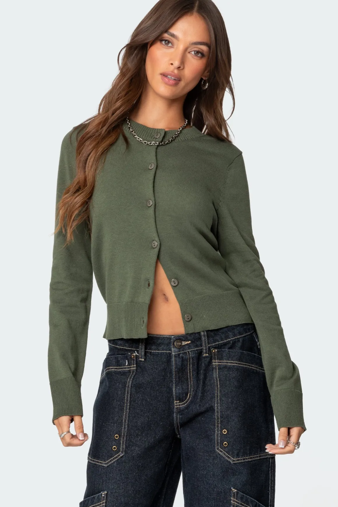 Hollie Button Up Cardigan