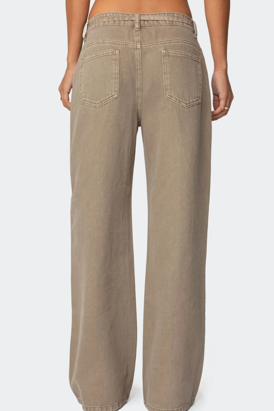 Hudson Oversized Tie Belt Jeans