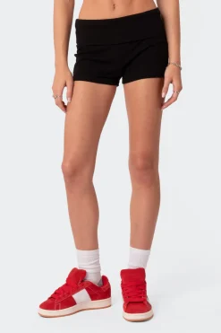 I Love Me Fold Over Shorts