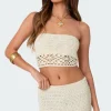 Ida Crochet Tube Top