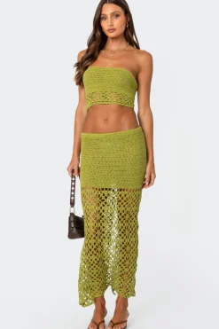 Ida Crochet Tube Top