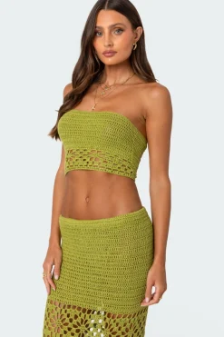 Ida Crochet Tube Top