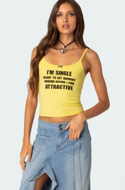 I'M Single Tank Top
