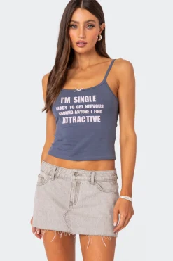I'M Single Tank Top