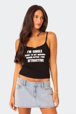 I'M Single Tank Top